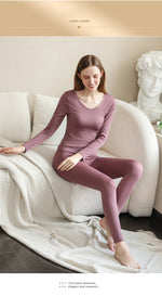 Women's Thermal Shaping Set - Warm, Breathable Two-Piece Base Layer