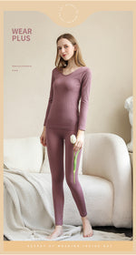 Women's Thermal Shaping Set - Warm, Breathable Two-Piece Base Layer