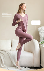 Women's Thermal Shaping Set - Warm, Breathable Two-Piece Base Layer