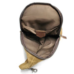 Water-Resistant Canvas Crossbody Bag - Anti-Theft MultiWear Design