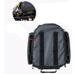 Water-Resistant Motorcycle Tail Bag - Expandable Storage for Riders