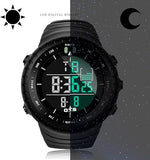 Henry Men's Waterproof Digital Sports Watch - Shock-Resistant Design