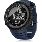 Henry Men's Waterproof Digital Sports Watch - Shock-Resistant Design