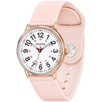 Denny Waterproof Nurses Watch - Luminous Dial, 12/24-Hour Format
