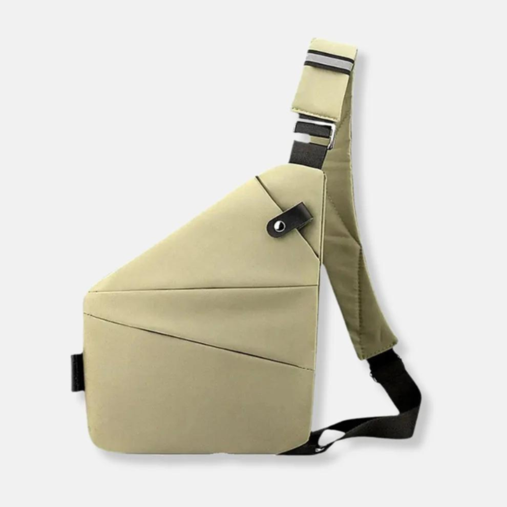 Anti-Theft Sling Bag - Hidden Zipper & RFID Protection