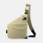 Anti-Theft Sling Bag - Hidden Zipper & RFID Protection