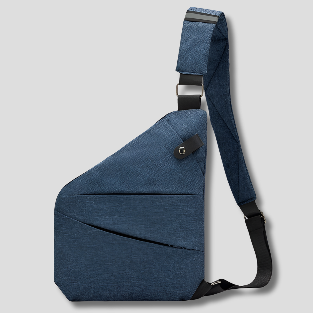 Anti-Theft Sling Bag - Hidden Zipper & RFID Protection