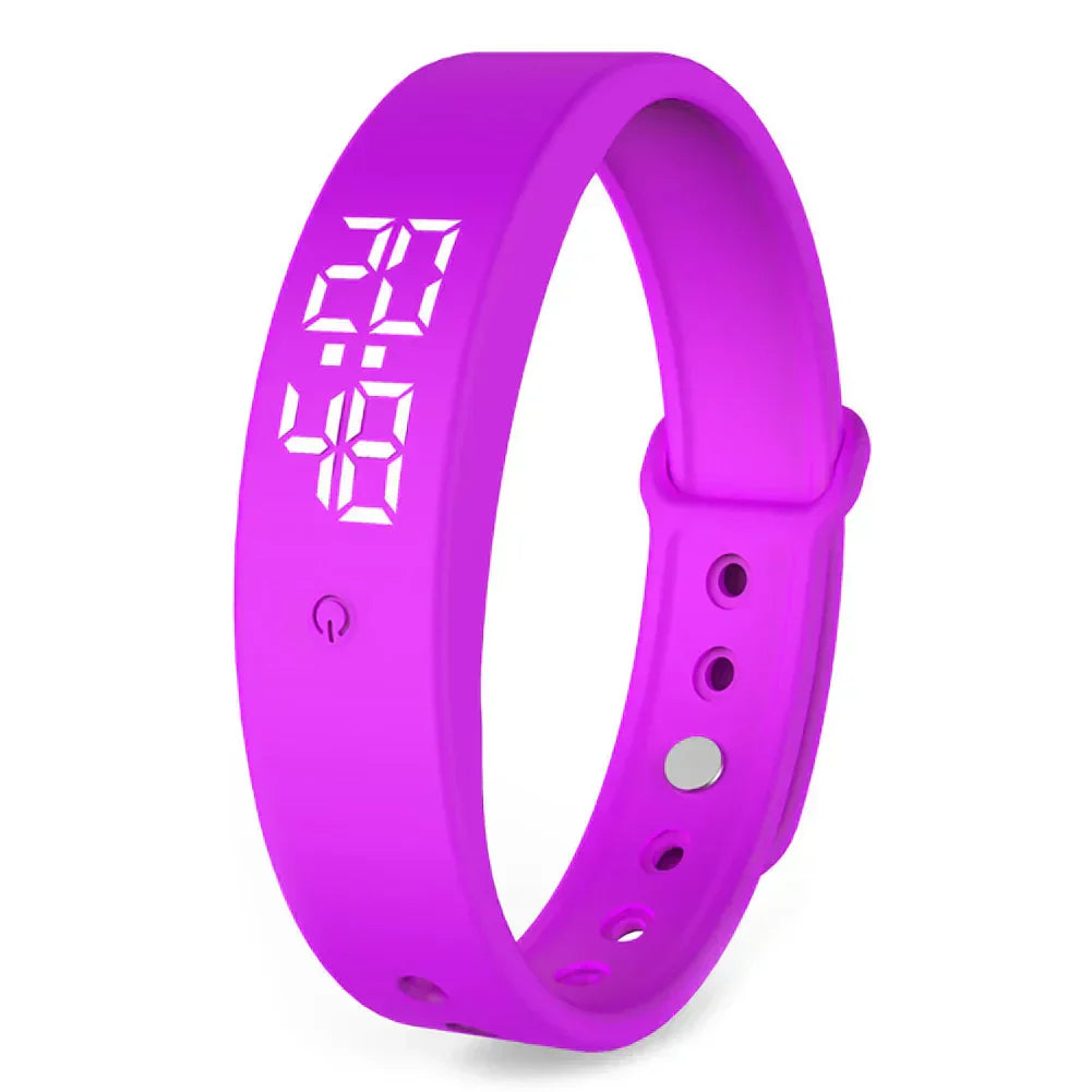 AquaVibe Waterproof Smartwatch - Vibration Alerts & Fitness Tracking