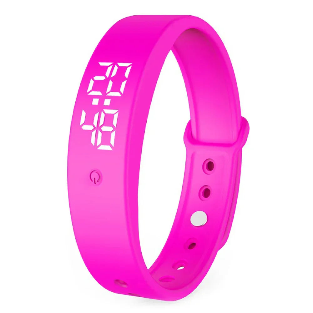 AquaVibe Waterproof Smartwatch - Vibration Alerts & Fitness Tracking