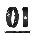 AquaVibe Waterproof Smartwatch - Vibration Alerts & Fitness Tracking