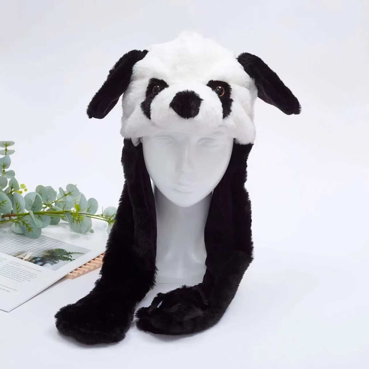 BunnyJoy Interactive Hat - Wiggly Ears for Costumes & Parties