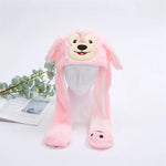 BunnyJoy Interactive Hat - Wiggly Ears for Costumes & Parties