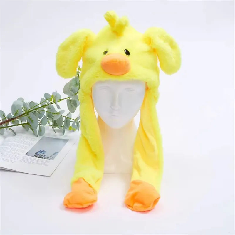 BunnyJoy Interactive Hat - Wiggly Ears for Costumes & Parties
