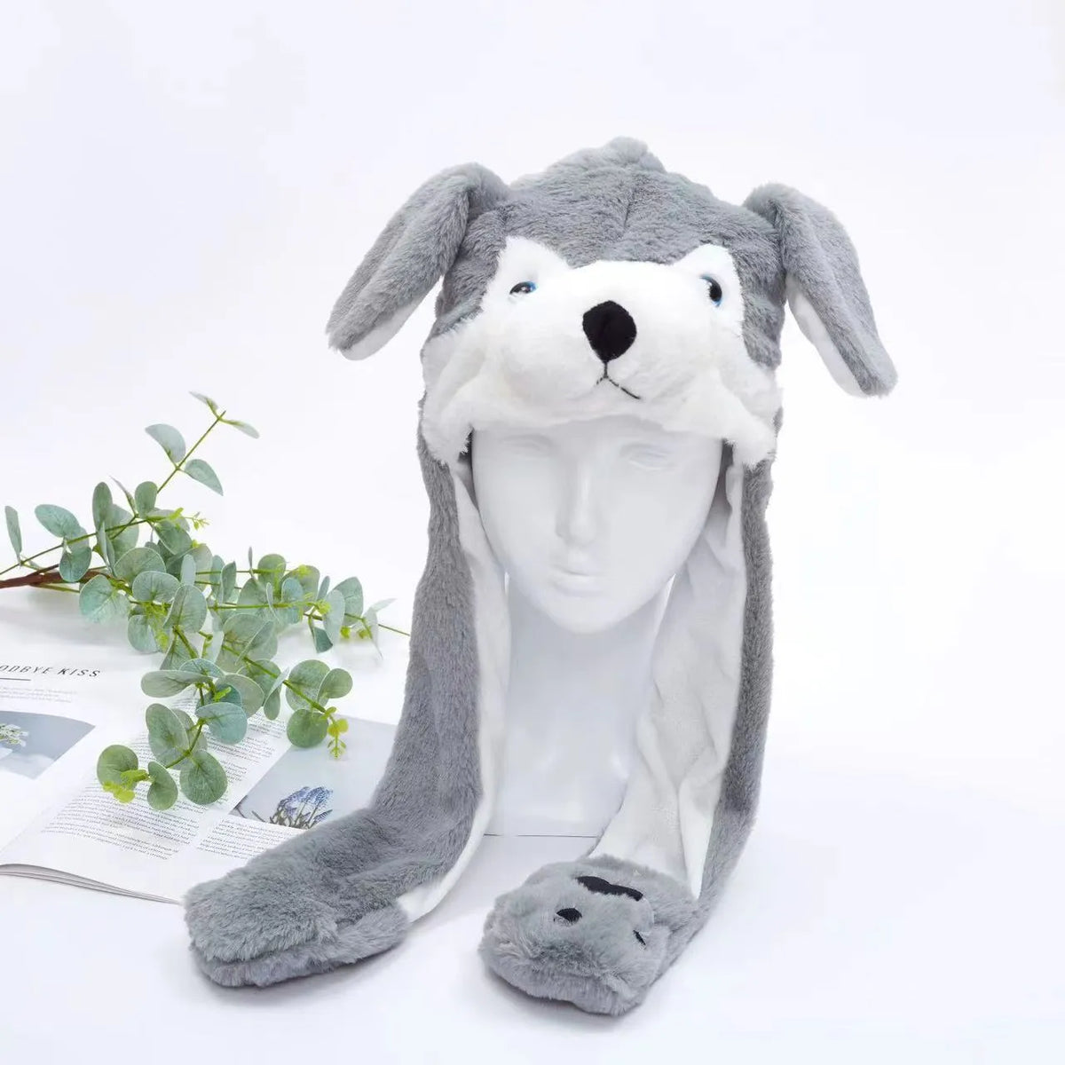 BunnyJoy Interactive Hat - Wiggly Ears for Costumes & Parties