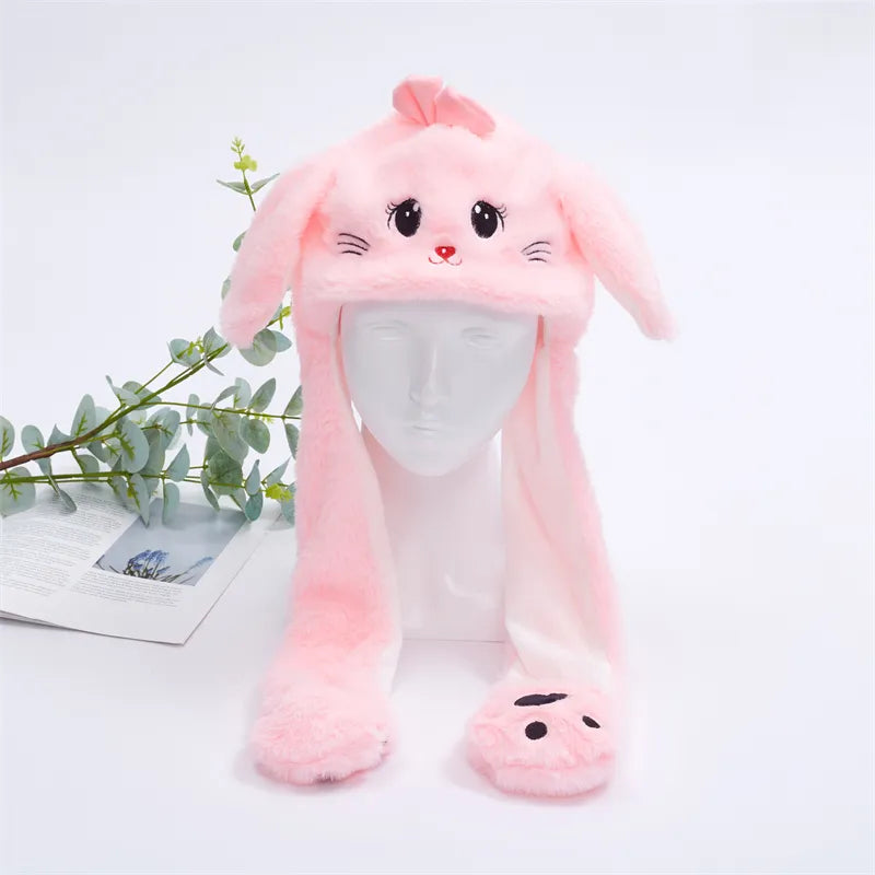 BunnyJoy Interactive Hat - Wiggly Ears for Costumes & Parties