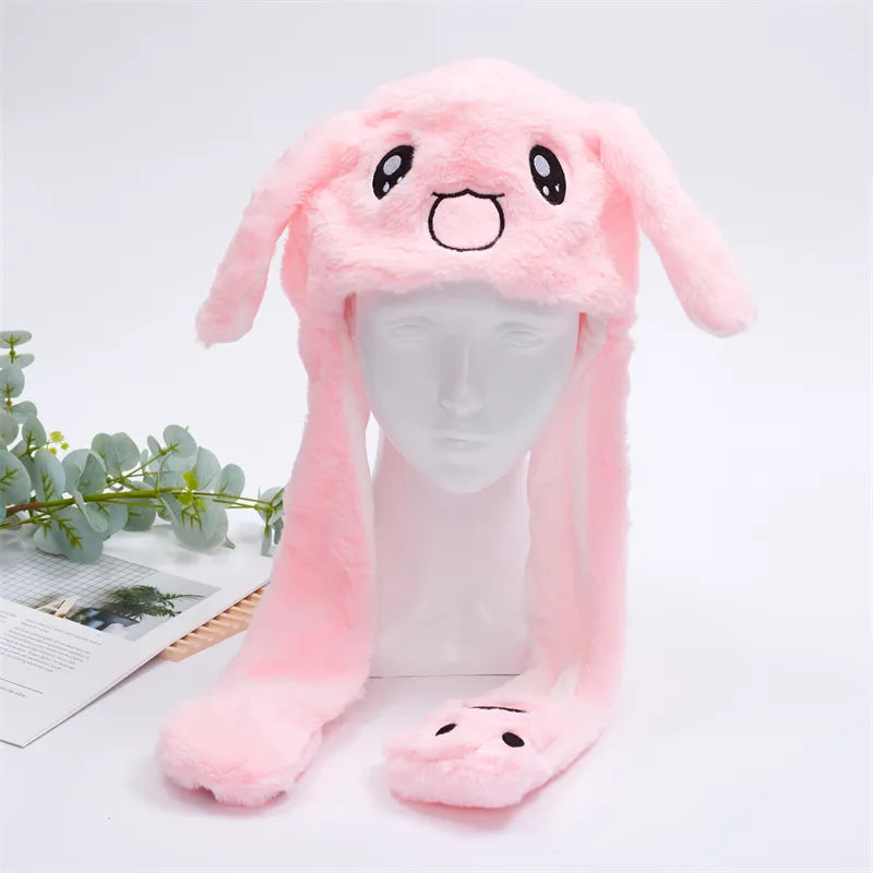 BunnyJoy Interactive Hat - Wiggly Ears for Costumes & Parties