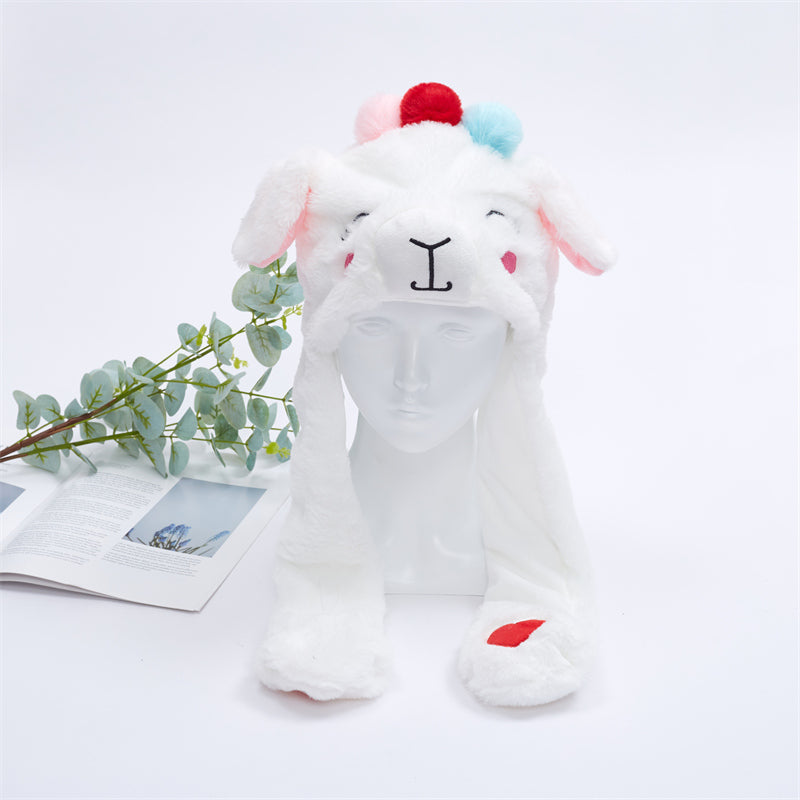 BunnyJoy Interactive Hat - Wiggly Ears for Costumes & Parties