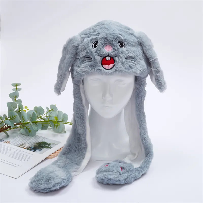 BunnyJoy Interactive Hat - Wiggly Ears for Costumes & Parties