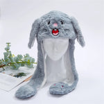 BunnyJoy Interactive Hat - Wiggly Ears for Costumes & Parties