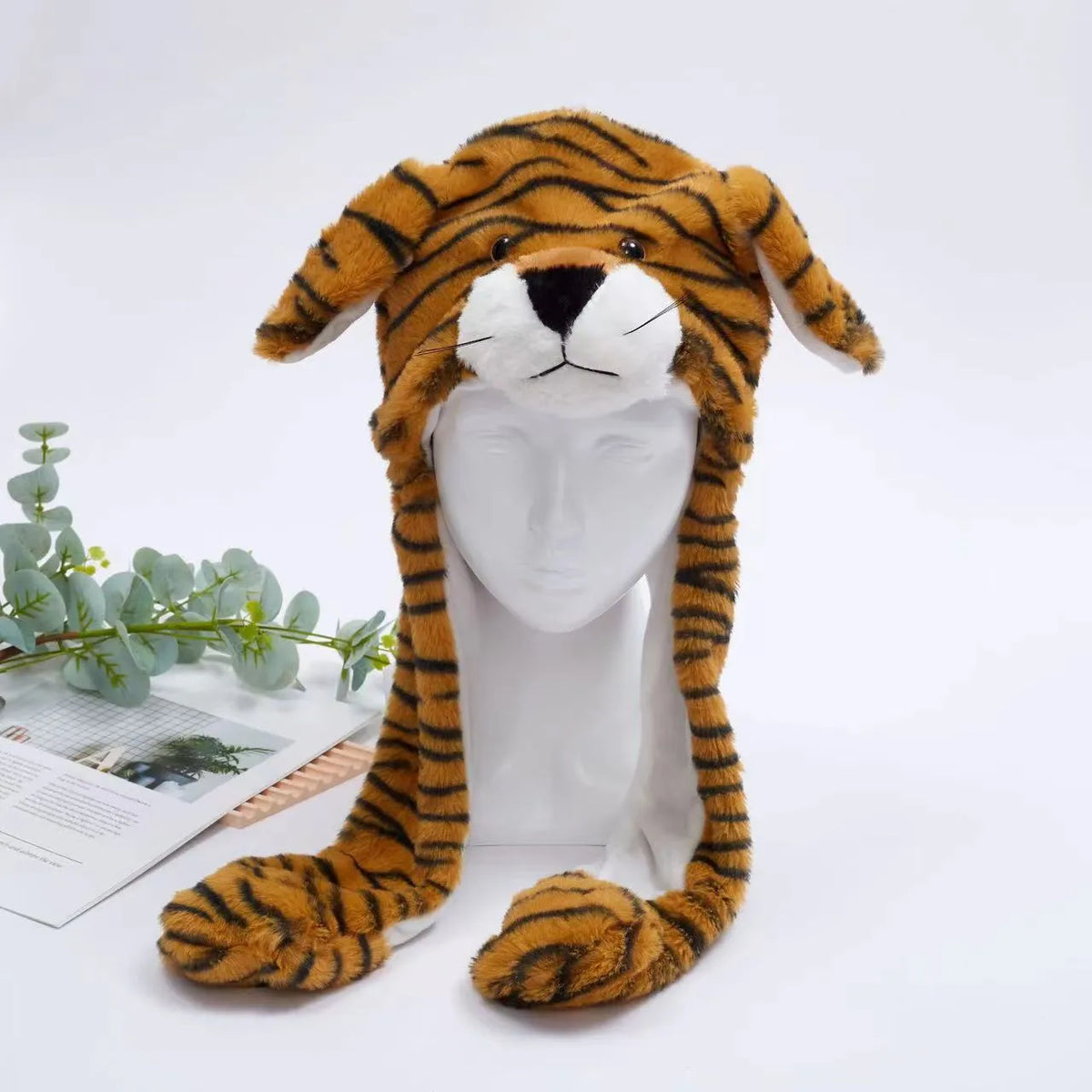 BunnyJoy Interactive Hat - Wiggly Ears for Costumes & Parties