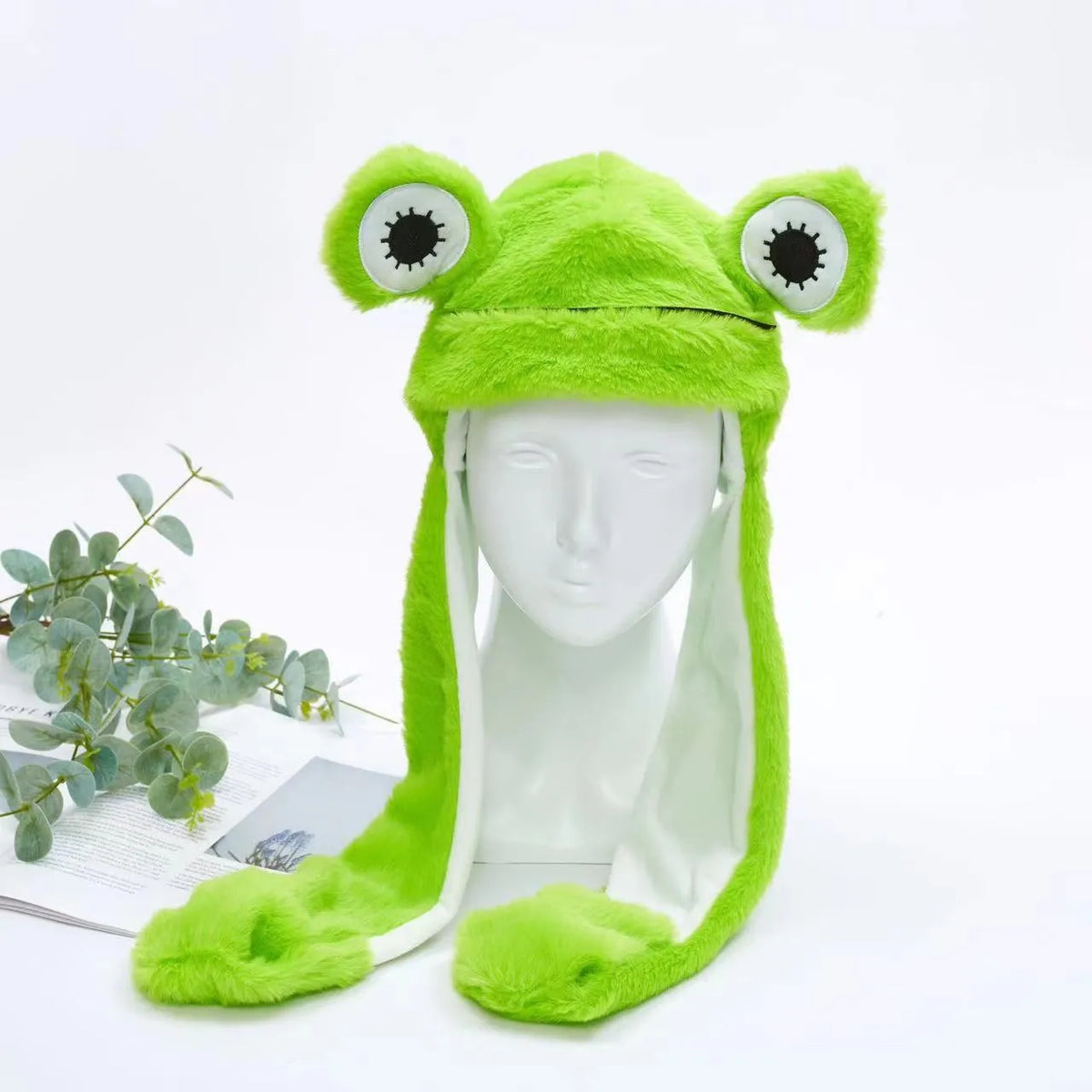 BunnyJoy Interactive Hat - Wiggly Ears for Costumes & Parties