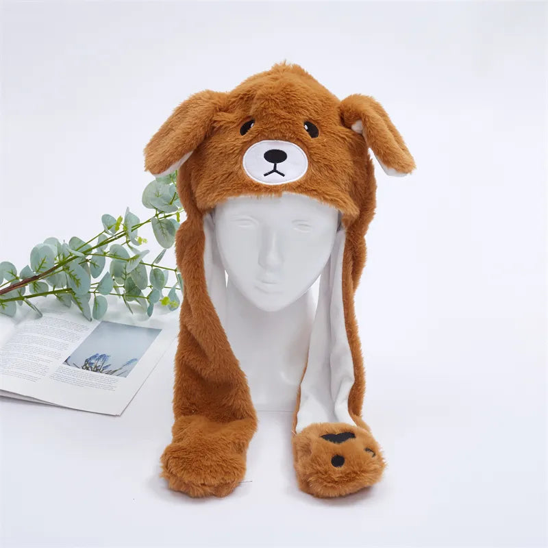 BunnyJoy Interactive Hat - Wiggly Ears for Costumes & Parties