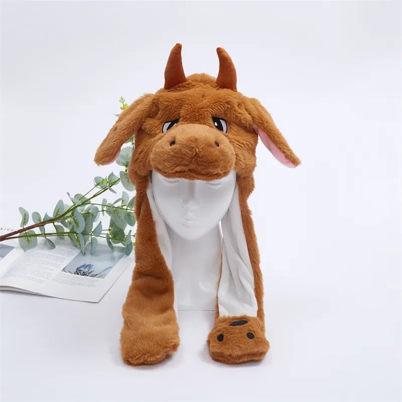BunnyJoy Interactive Hat - Wiggly Ears for Costumes & Parties