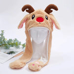BunnyJoy Interactive Hat - Wiggly Ears for Costumes & Parties