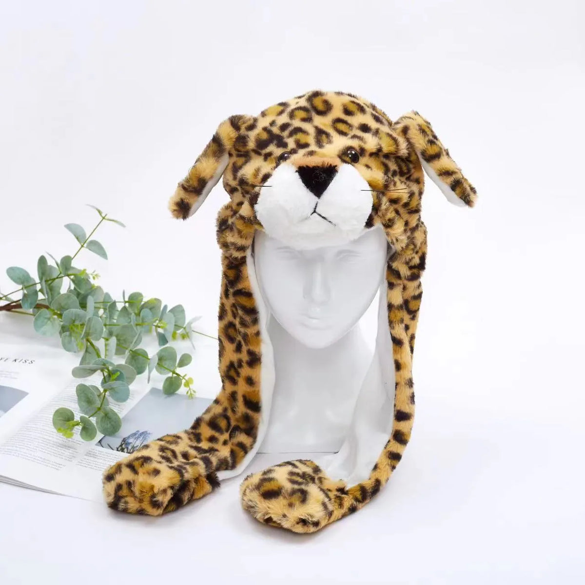 BunnyJoy Interactive Hat - Wiggly Ears for Costumes & Parties