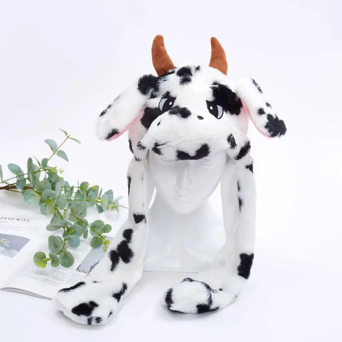 BunnyJoy Interactive Hat - Wiggly Ears for Costumes & Parties