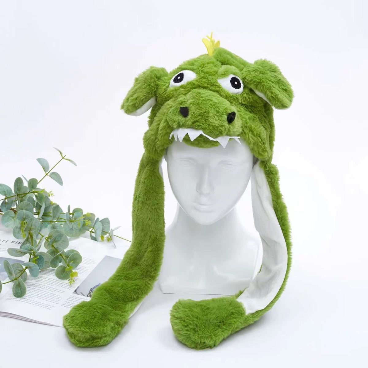 BunnyJoy Interactive Hat - Wiggly Ears for Costumes & Parties