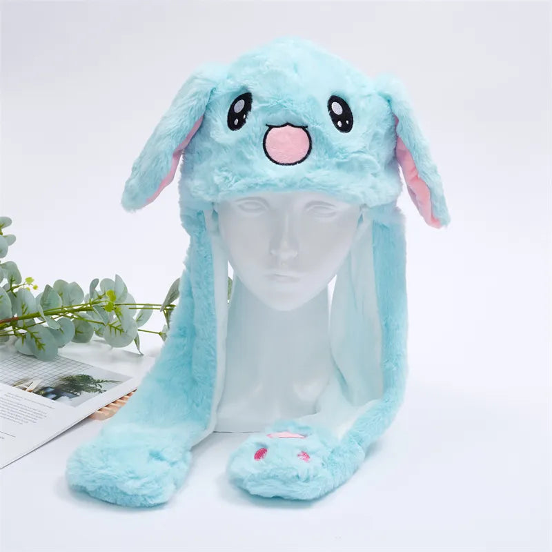 BunnyJoy Interactive Hat - Wiggly Ears for Costumes & Parties