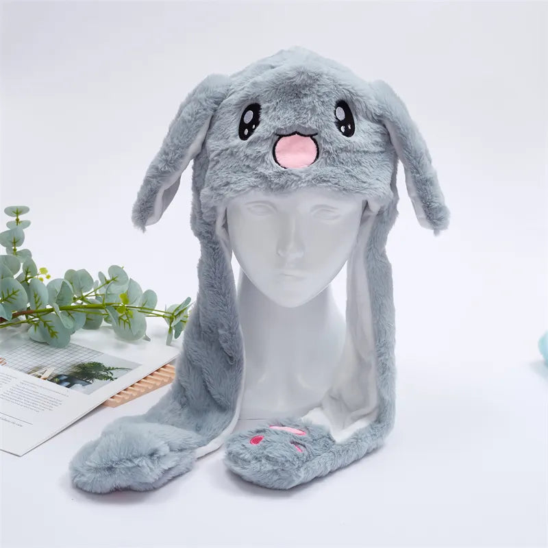 BunnyJoy Interactive Hat - Wiggly Ears for Costumes & Parties