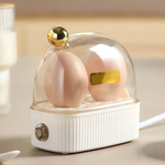 Compact Electric Egg Cooker for 2 Eggs - Quick Everyday Breakfast