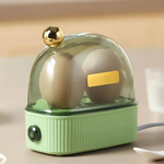 Compact Electric Egg Cooker for 2 Eggs - Quick Everyday Breakfast