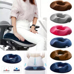 Ergonomic Donut Seat Cushion - Pressure Relief Sitting Support