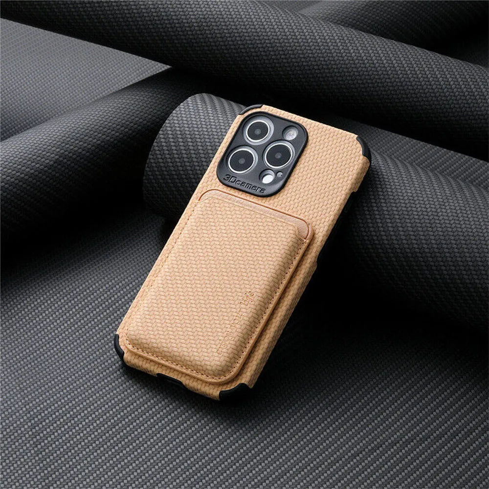 Wearclo MagSafe Wallet Case - iPhone Case & Card Holder in One