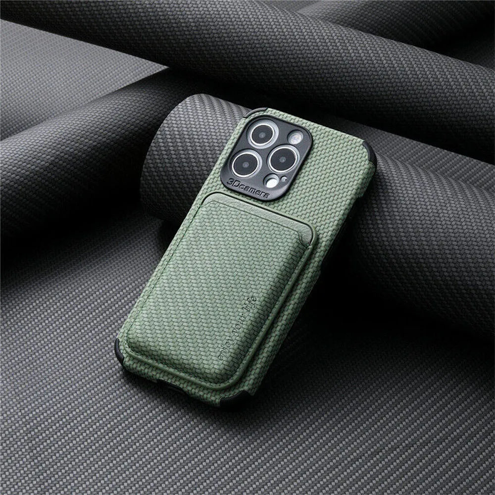 Wearclo MagSafe Wallet Case - iPhone Case & Card Holder in One