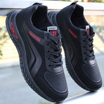 All-Weather Athletic Sneakers with Flame Detail - Water-Resistant Grip