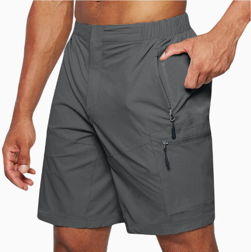 Men's Quick-Dry Cargo Shorts - Lightweight Warm-Weather Wear