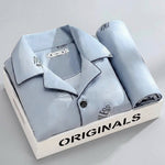 Men's Plaid Lounge Set - Soft, Breathable Sleepwear