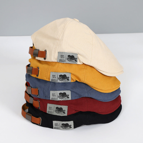 Men's Flat Cap with Adjustable Strap - Classic Everyday Style