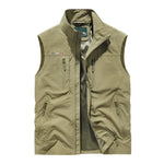 Men's Lightweight Water-Resistant Vest - Layering Piece for Outdoor Days