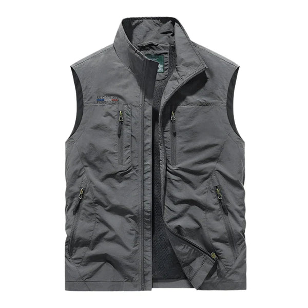 Men's Lightweight Water-Resistant Vest - Layering Piece for Outdoor Days