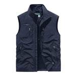 Men's Lightweight Water-Resistant Vest - Layering Piece for Outdoor Days