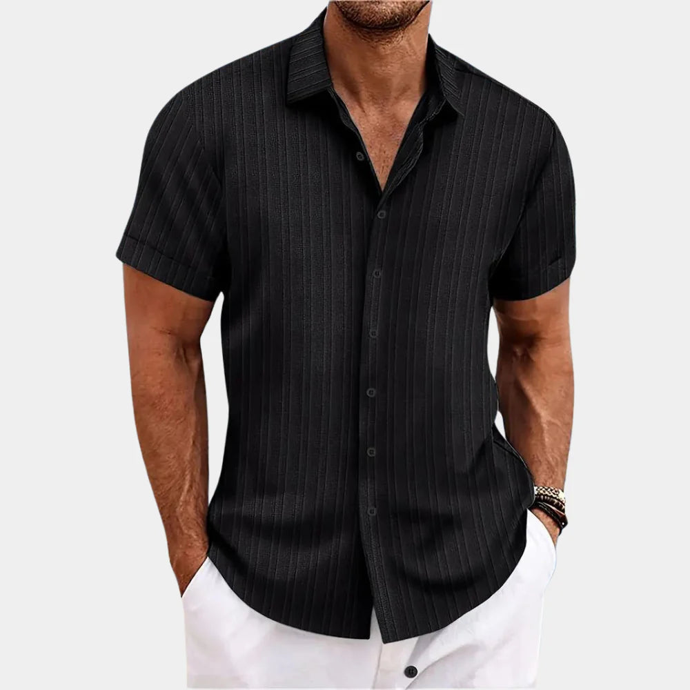 Men's Breathable Linen Blend Casual Shirt - Effortless Summer Style