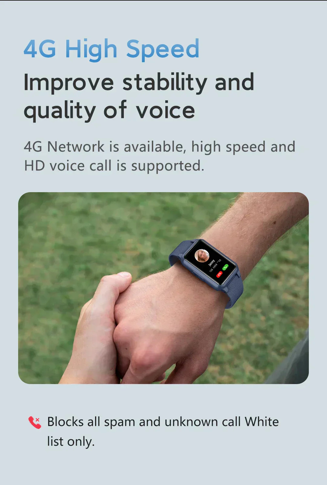 Senior Safety Watch - Fall Detection, GPS & SOS Alerts