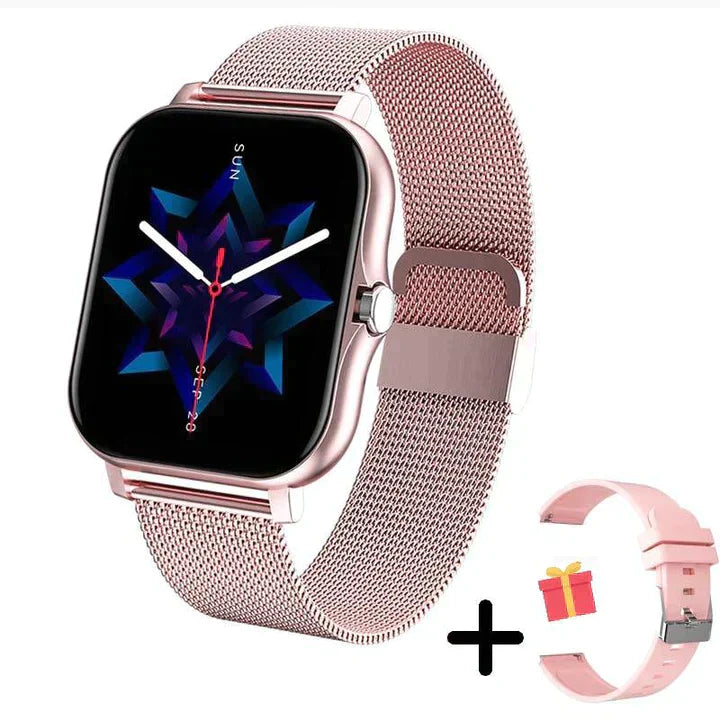 Bluetooth Calling Smartwatch - HD Touchscreen with Health Tracking