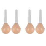 Adhesive Lift Bras - Seamless Silicone Cups, Strapless Support