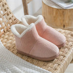 Women's Sherpa Lined Ankle Boot Slippers - Cozy Comfort
